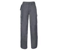 (30L, Convoy Grey) Russell Mens Heavy Duty Work Trousers