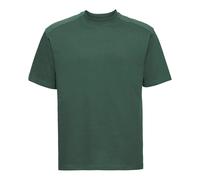 (XXL, Bottle Green) Russell Mens Heavyweight T-Shirt