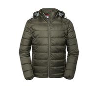 Russell Men's Hooded Nano Jacket Insulated Padded - S-4XL - 4 colours