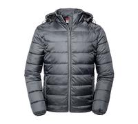 Russell Mens Nano Hooded Padded Jacket / N/A N/A PC6509