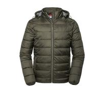 Russell Mens Nano Hooded Padded Jacket PC6509