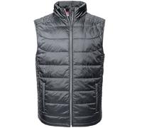 Nano Padded Bodywarmer Russell Dark Grey S