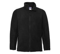 Russell Athletic Mens Outdoor Fleece Jacket (Black) - Size 4XL