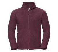 (3XL, Burgundy) Russell Mens Outdoor Fleece Jacket