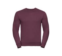 RUSSELL Mens Plain Authentic Polycotton Set-in Sweatshirt Pullover