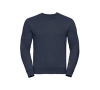 RUSSELL Mens Plain Authentic Polycotton Set-in Sweatshirt Pullover