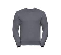 RUSSELL Mens Plain Authentic Polycotton Set-in Sweatshirt Pullover