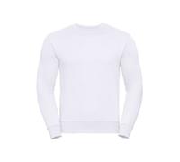 RUSSELL Mens Plain Authentic Polycotton Set-in Sweatshirt Pullover