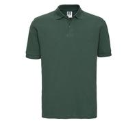 Russell Men's Plain Classic Fit Style Cotton Polo Shirt