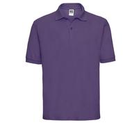 Russell Men's Plain Classic Polycotton Soft Polo