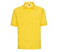 Russell Men's Plain Classic Polycotton Soft Polo Shirt