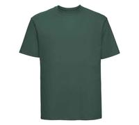 (3XL, Bottle Green) Russell Mens Ringspun Cotton Classic T-Shirt