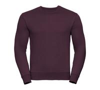 (XL, Burgundy) Russell Mens Set-in Sweatshirt