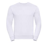 (M, White) Russell Mens Set-in Sweatshirt