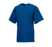 Russell Men's Short-Sleeved T-Shirt in Pale Blue | Size: 2XL Russell Pale Blue 2XL