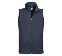 Russell Men's Smart Softshell Gilet 0R041M0 - Winter Wear Sleeveless Bodywarmer