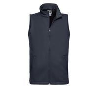 Russell Men's Smart Softshell Gilet 100% knitted Polyester 315g/m² XS-3XL