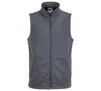 Russell Athletic Mens Smart Softshell Gilet Jacket (Convoy Grey) - Multicolour - Size Large