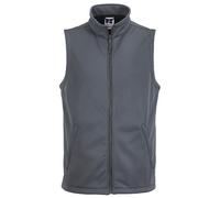 Russell Mens Smart Softshell Gilet Jacket (S) (Convoy Grey)