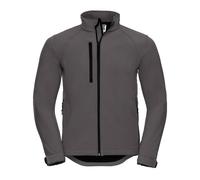 Russell Men's Soft Shell Jacket in Charcoal | Size: Medium Russell Charcoal M