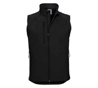 Russell Men's Softshell Gilet in Black | Size: Medium Russell Black M