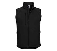 Russell Athletic Mens Softshell Gilet (Black) - Size Large