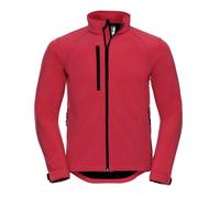RUSSELL Mens Softshell Jacket Full Zip Breathable Coats Jackets 140M