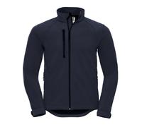RUSSELL Mens Softshell Jacket Full Zip Breathable Coats Jackets 140M
