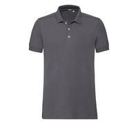 Russell Men's Stretch Polo Cotton Shirt 0R566M0 - Short Sleeve Collar Top Tee