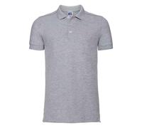 Russell Men's Stretch Polo Shirt in Grey | Size: Medium Russell Grey M