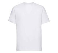 Russell Men's Super Ringspun Cotton Classic T-Shirt in White | Size: XL Russell White XL