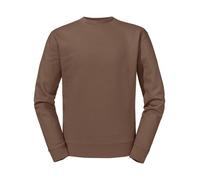 Russell Mens Sweatshirt Plain Cotton Blend Round Neck Pullover Sweat Top Jumper