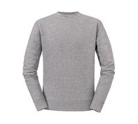 Russell Mens Sweatshirt Plain Cotton Blend Round Neck Pullover Sweat Top Jumper