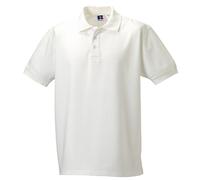 RUSSELL MENS ULTIMATE 100% COTTON SHORT SLEEVE PIQUE POLO SHIRT XS-4XL 577M