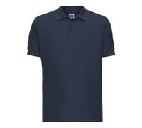 (XL, French Navy) Russell Mens Ultimate Classic Cotton Polo Shirt