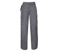 Russell Men's Work Wear Heavy Duty Trousers Pants(Regular) in Grey | Size: 44R Russell Grey 44R