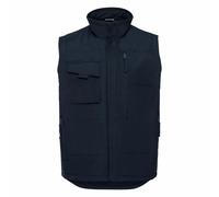 Russell Mens Workwear Full Zip Bodywarmer/Gilet/Work Vest Jacket BC1051