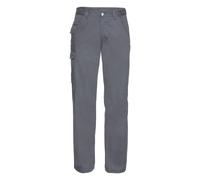 Russell Men's Workwear Polycotton Twill Trouser Pants (Regular) in Grey | Size: 40R Russell Grey 40R