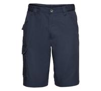 Russell Men's Workwear Twill Shorts in Navy | Size: 42R Russell Navy 42R