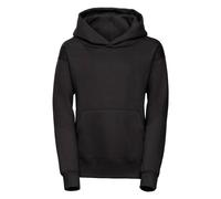 Russell Plain Hoodie in Black | Size: 9-10 Years Russell Black 9-10 Years