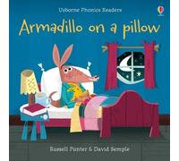 Russell Punter Armadillo on a pillow Paperback Book Russell Punter Multicolor