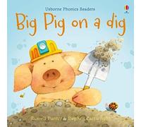 Russell Punter Big Pig on a Dig Paperback Book Russell Punter Multicolor