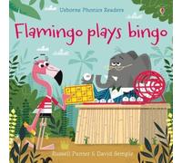 Russell Punter Flamingo plays Bingo Paperback Book Russell Punter Multicolor