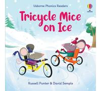 Russell Punter Tricycle Mice on Ice Paperback Book Russell Punter Multicolor