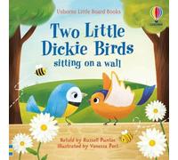 Russell Punter Two Little Dickie Birds sitting on a wall Board book Book Russell Punter Multicolor