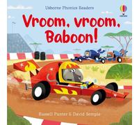 Russell Punter Vroom, vroom, Baboon Paperback Book Russell Punter Multicolor