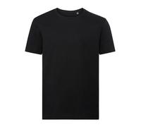 Russell Pure Organic Cotton Shaped Fit Crew Neck Plain Tee T-Shirt XS-3XL