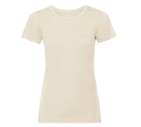 Russell Pure Organic Ladies Tee Womens Short Sleeve Cotton T-Shirt Top
