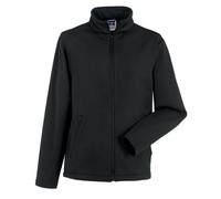 Russell R040M-36-S Men's Smart Softshell Jacket, Small Size, Black