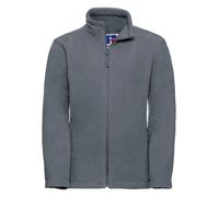 Russell Schoolgear Kids Outdoor Fleece Jacket Zip Pockets School Uniform Casual